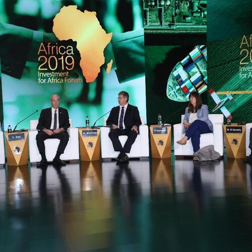 With the auspices and the attendance of President Abdel Fattah El Sisi  Nissan Motor Egypt participates in Invest for Africa 2019