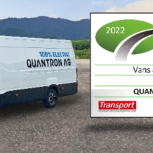 QUANTRON AG تحصل على جائز ة النقل الأوروبية للاستدامة للمرة السادسة