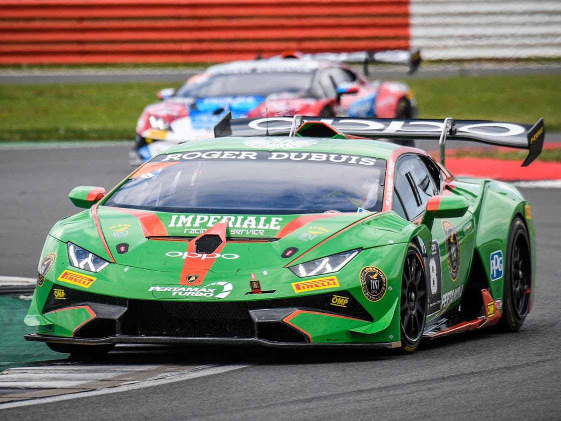 Lamborghini Super Trofeo Europe - Imperious Imperiale take dominant one-two in Silverstone Race 2