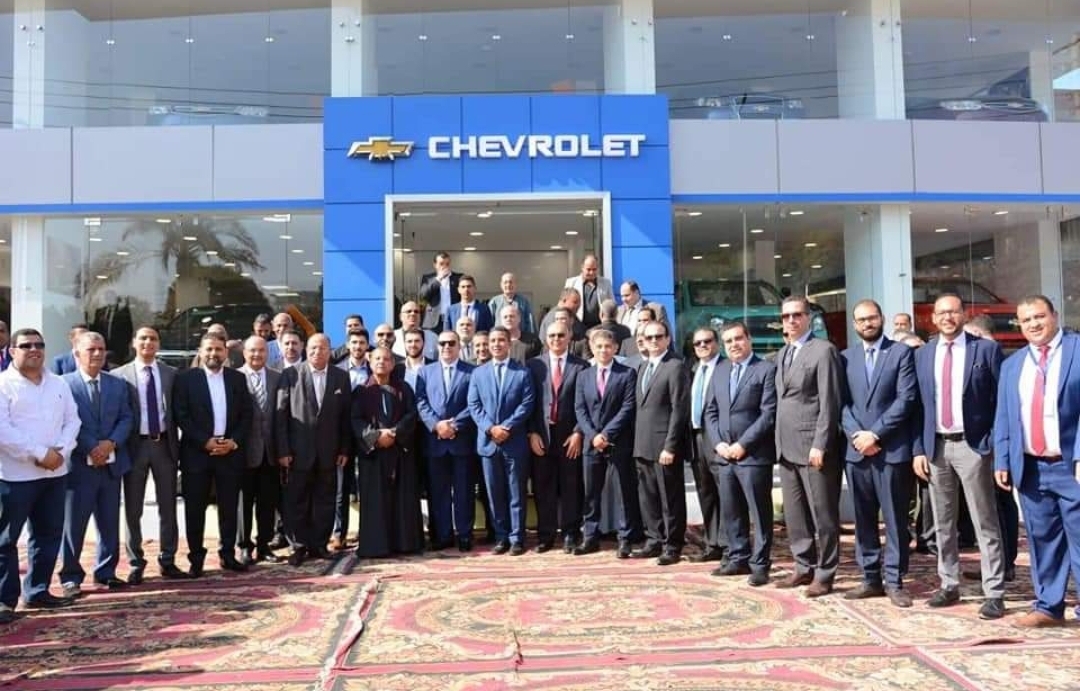 شركة ابو حته  تفتتح أكبر صرح لعرض سيارات شيفورلية  في الصعيد