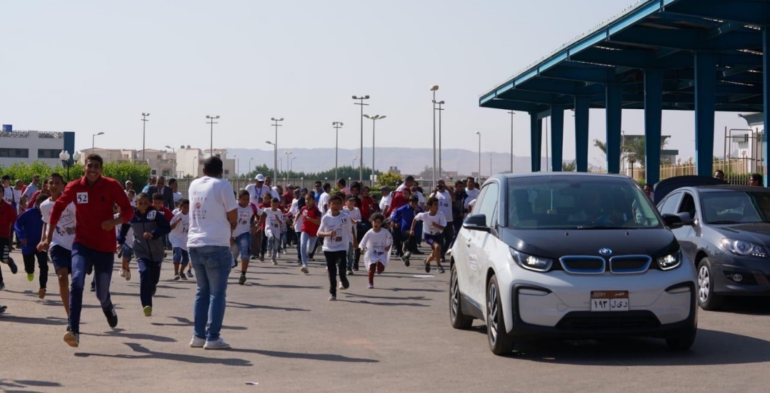 المجموعة البافارية للسيارات ترعى فعاليات ماراثون "أجري في الخير" لمستشفى ٥٧٣٥٧ في دورته السابعة