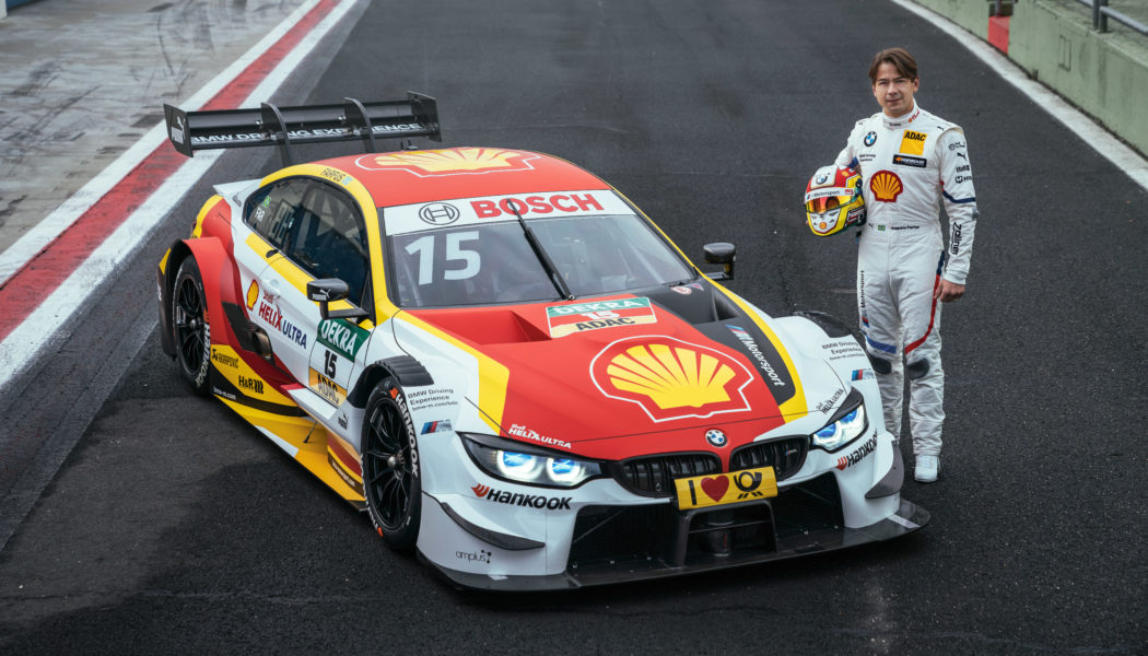 ضمن فاعليات معرض اوتوماك فورميلا 2018  شل تستضيف “أجوستو فارفوس” سائق سباق ال DTM الشهير و فريق BMW M Motorsport