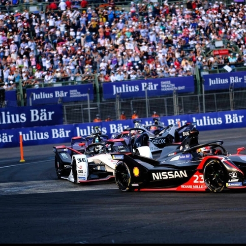 فريق نيسان "e.dams"  يحقق مراكز متقدمة في سباقات  Formula E في مدينة مكسيكو سيتي