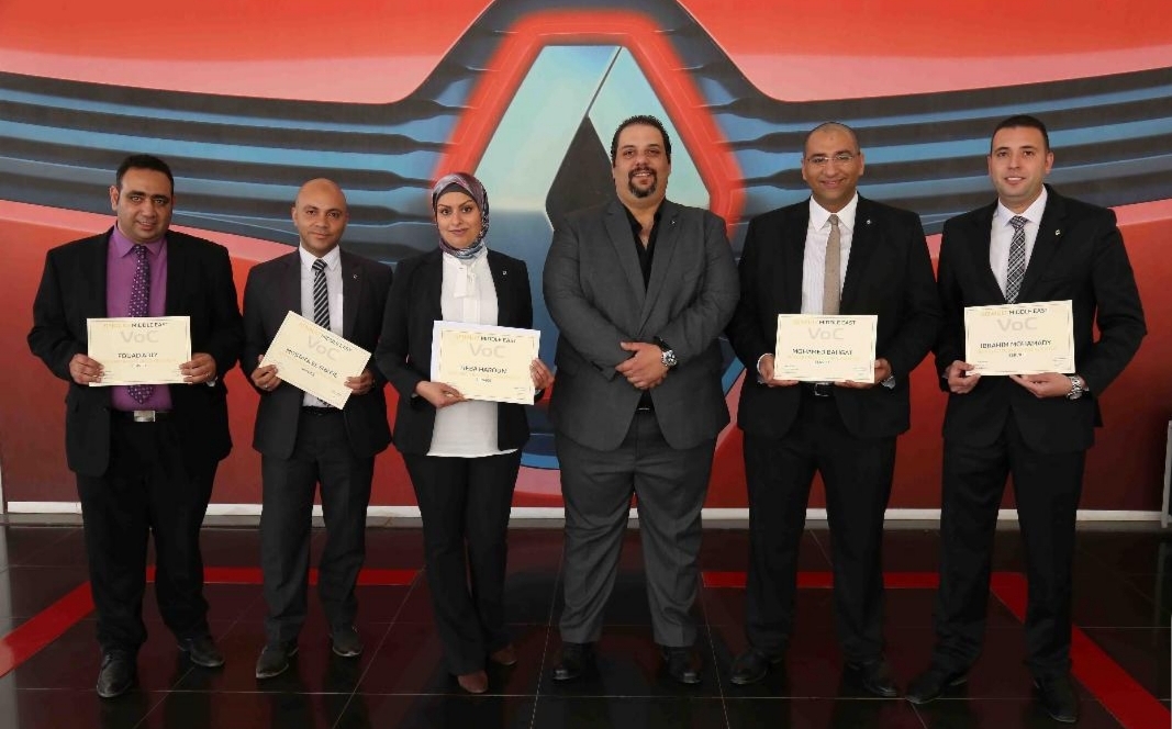 EIM تفوز بشهادة أفضل أداء فى استقصاء رأى عملاء رينو في الشرق الأوسط