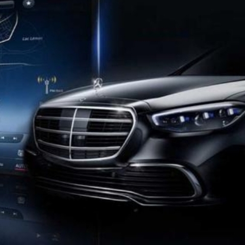 مرسيدس   S-CLASs  2021 تظهر في صور تجسوسية