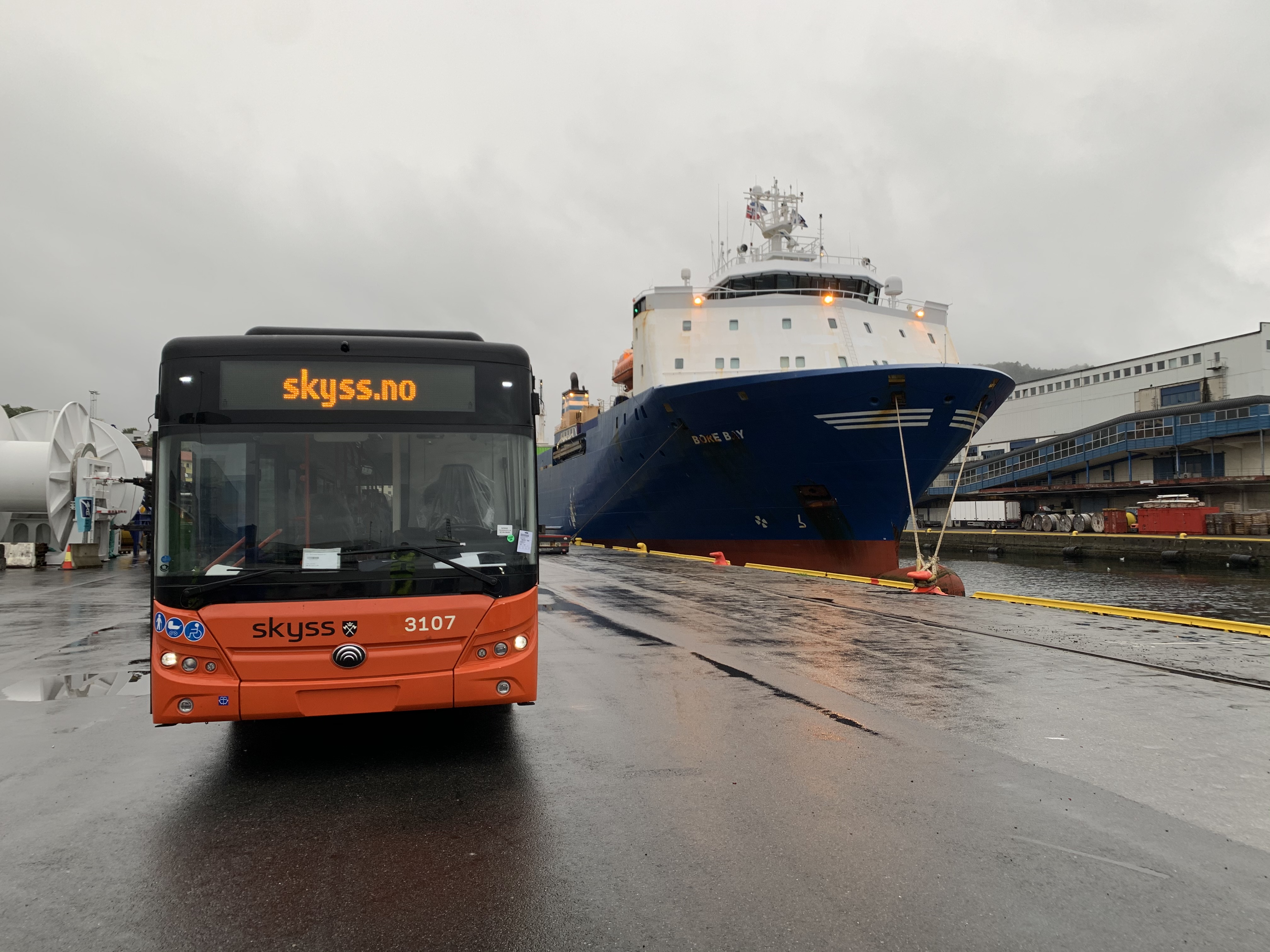 Norway: Arrival of the first e-buses in Bergen