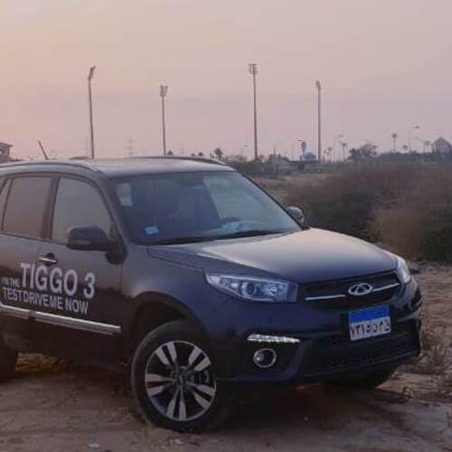 TIGGO 3 اثناء اختبارها من قبل مجلة وموقع اوتوموبيل سيارة الشعب والاعلى مبيعا فى شريحتها ... تقدم بسعر خرافى وامكانات وامان رائع