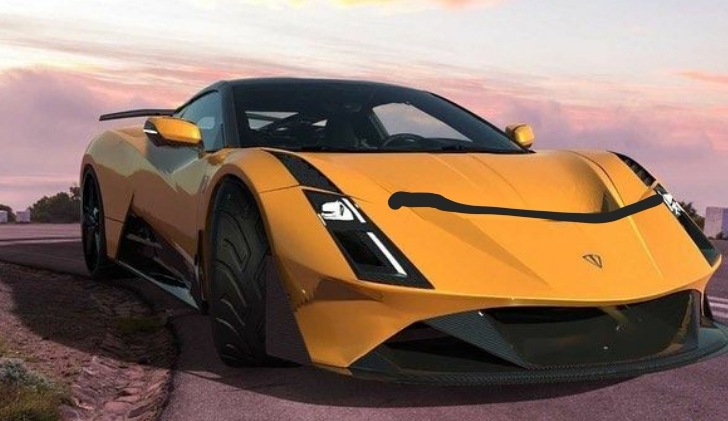 اول سوبر كار ..البانية  من ألياف  الكربون