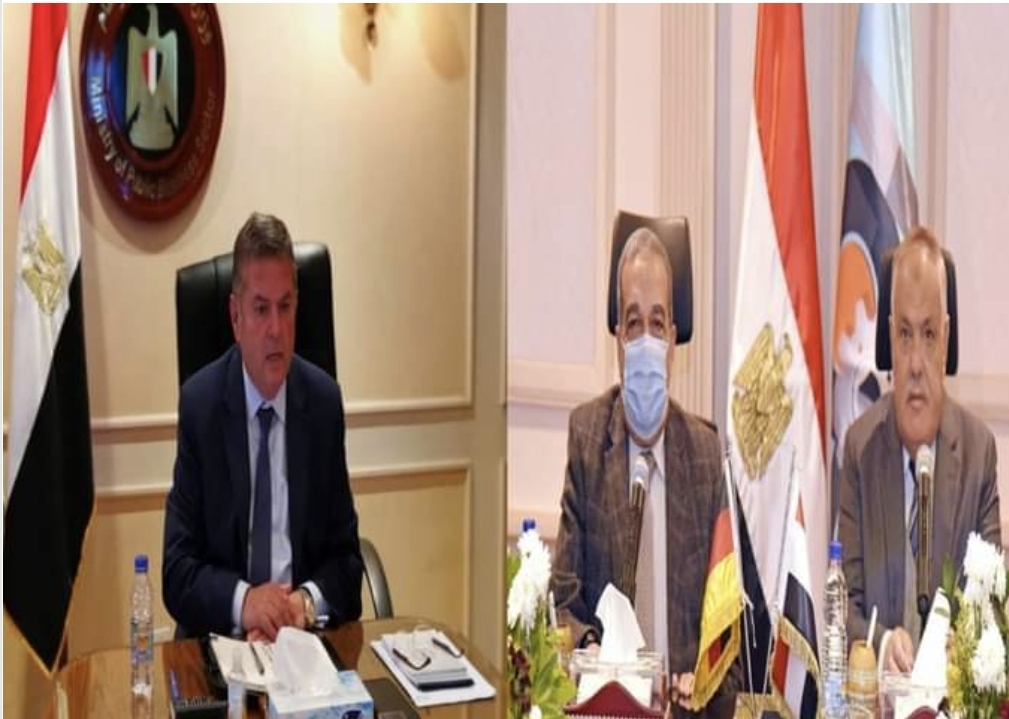 وزيرا قطاع الأعمال والإنتاج الحربي ورئيس العربية للتصنيع يناقشون دراسات الجدوي لإنشاء مصنع إنتاج إطارات المركبات بكافة أنواعها