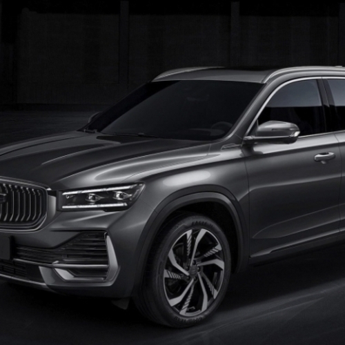 جيلي تكشف جزئياً عن KX11 أحدث سياراتها الـSUV