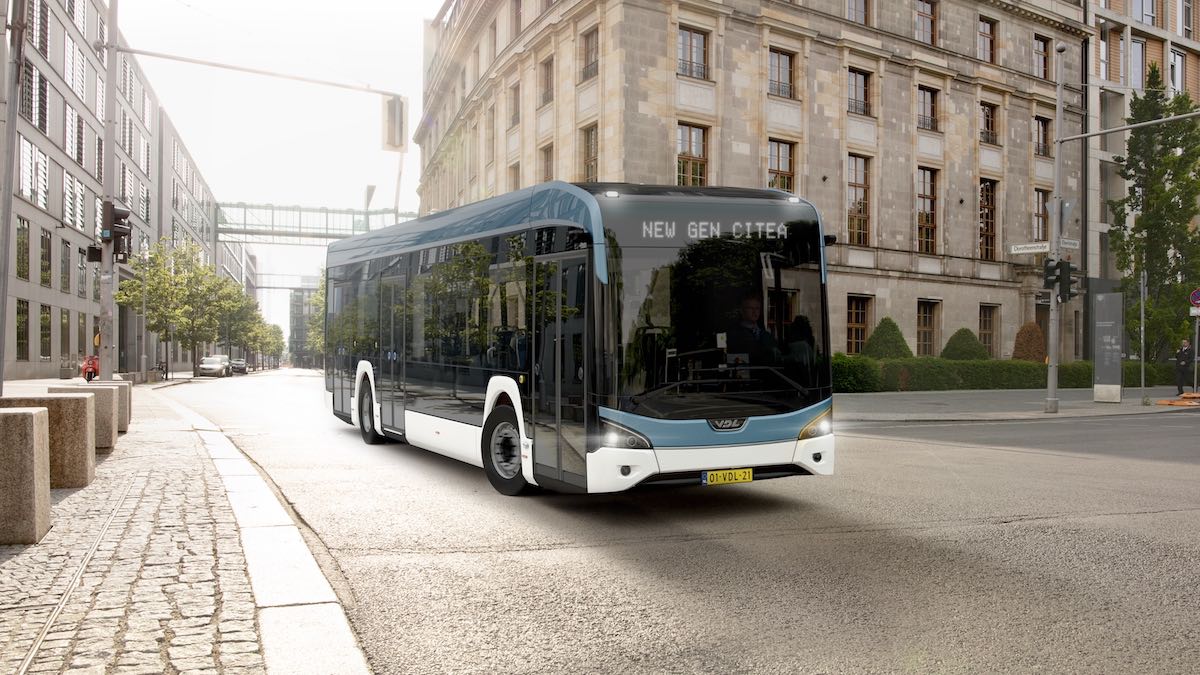 تم الكشف عن مجموعة جديدة من الحافلات الكهربائية VDL.  تم رفع الستار عن الجيل الجديد من Citea
