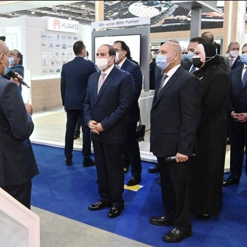 الرئيس السيسي يفتتح الدورة الرابعة من Trans MEA للنقل الذكى