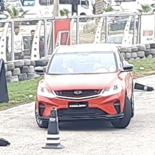Great test drive of my Chinese Geely car COOLRAY and OKAVANGO in Auto From Obour Circuit