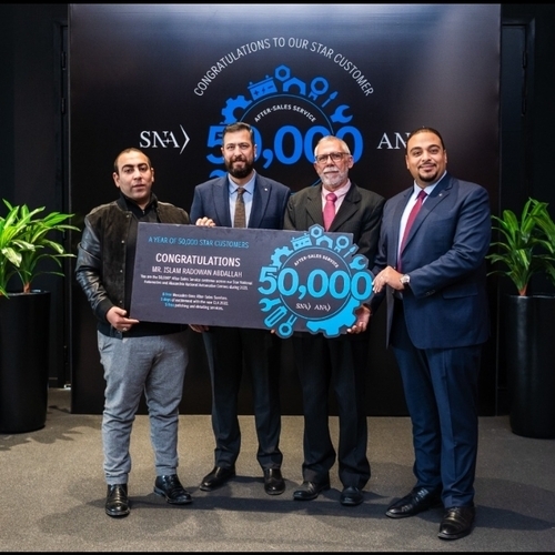 ستار الوطنية للسيارات "SNA" تحتفل بتحقيق رقم قياسي في تنفيذ الصيانات خلال 2021
