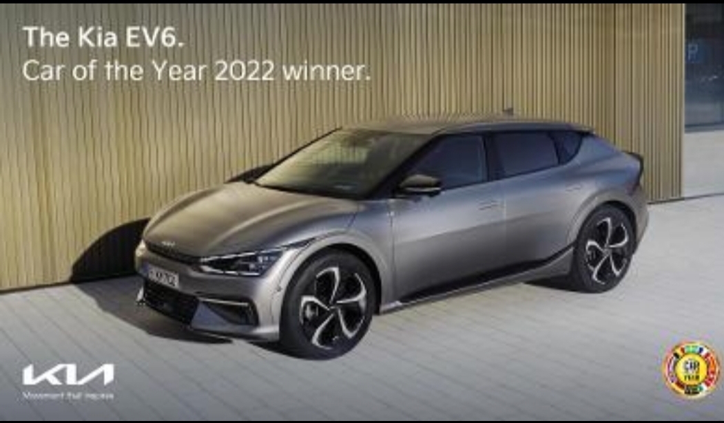 كيا EV6 تفوز بلقب سيارة العام الأوروبية 2022