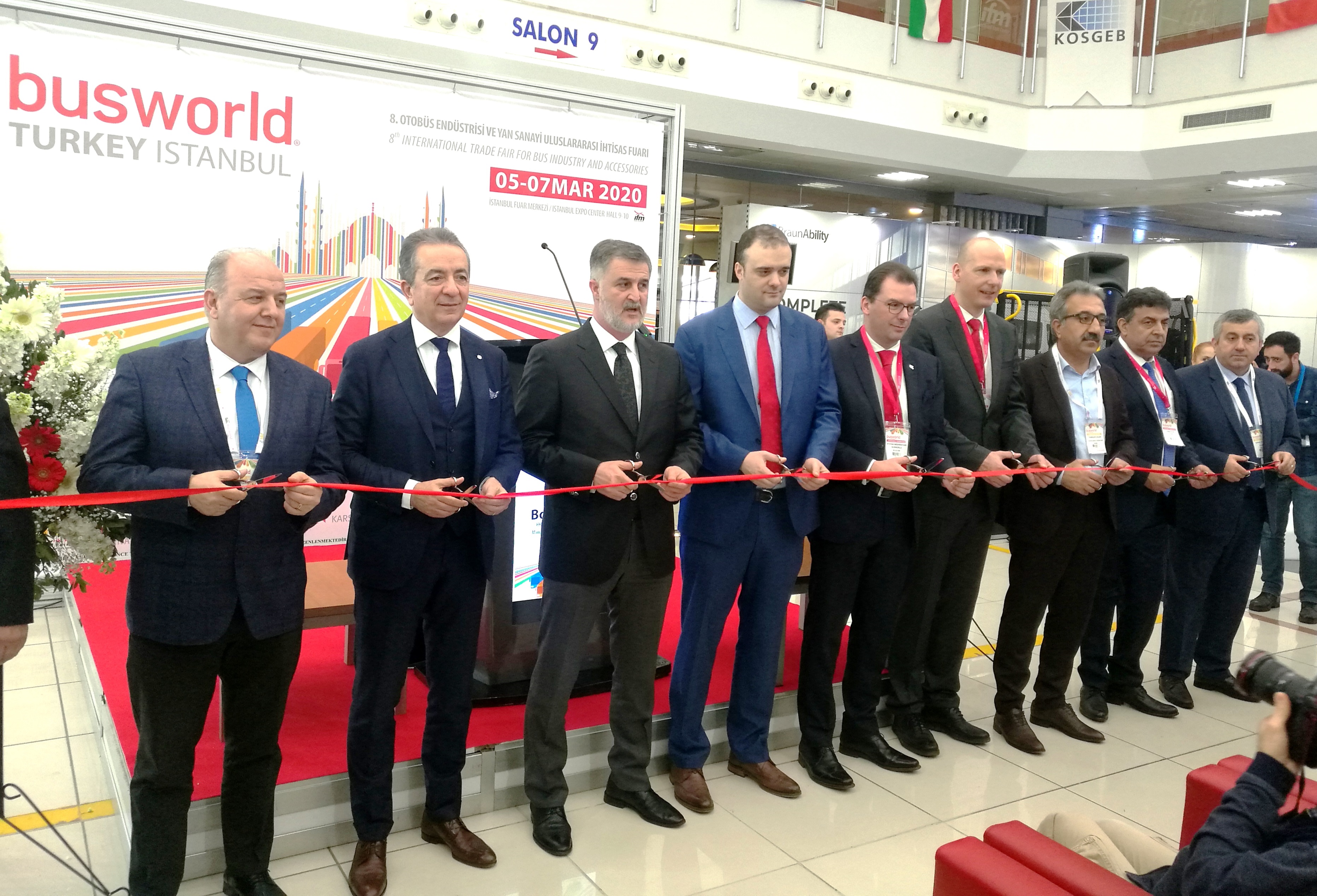 مركز اسطنبول للمعارض يستضيف اكبر معرض للباصات فى العالم BUSWORLD ISTANBUL  من 26 الى 28 مايو