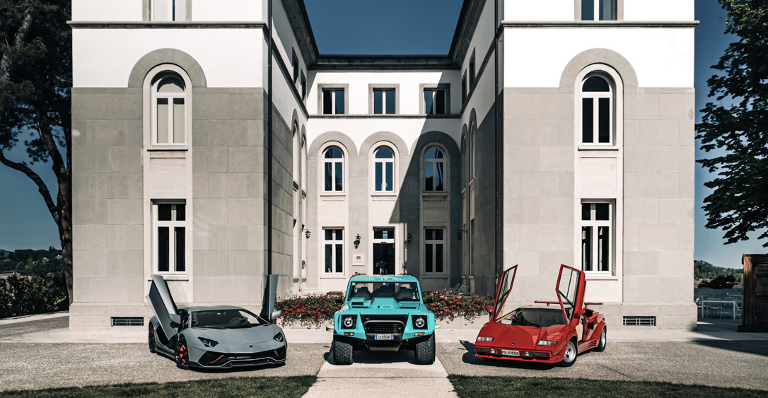 Countach and LM 002 the Lamborghini V12 shows to be multi-purpose