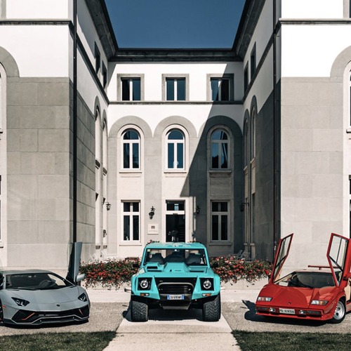 Countach and LM 002 the Lamborghini V12 shows to be multi-purpose
