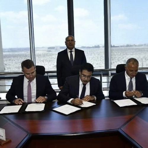 ‎وزير النقل يشهد توقيع وثيقة الشروط الأساسية الخاصة بادارة وتشغيل الخطوط الثلاثة ‎لشبكة  القطار الكهربائي السريع