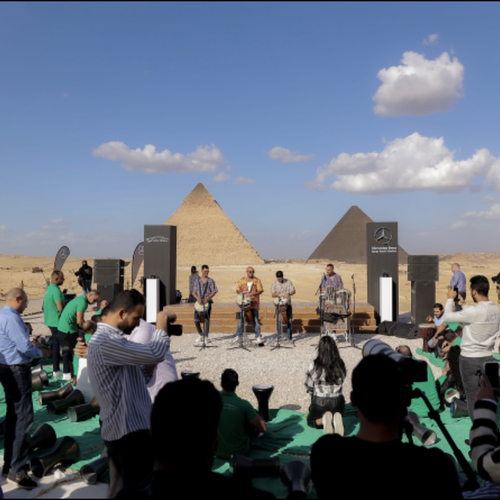 مرسيدس بنز ايجيبت تختتم فعاليات مسابقة Egypt Retail Masters لعام 2022 عند أهرامات الجيزة