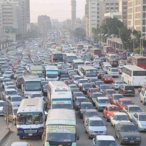 النشرة المرورية الصباحية. كثافات بكوبري أكتوبر ومحور صلاح سالم