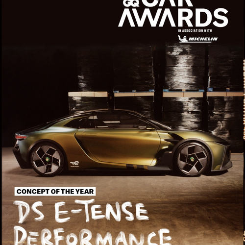 سيارة DS E-TENSE PERFORMANCE الكهربائية تفوز بلقب "فكرة العام" في جوائز السيارات 2023 GQ العالمي
