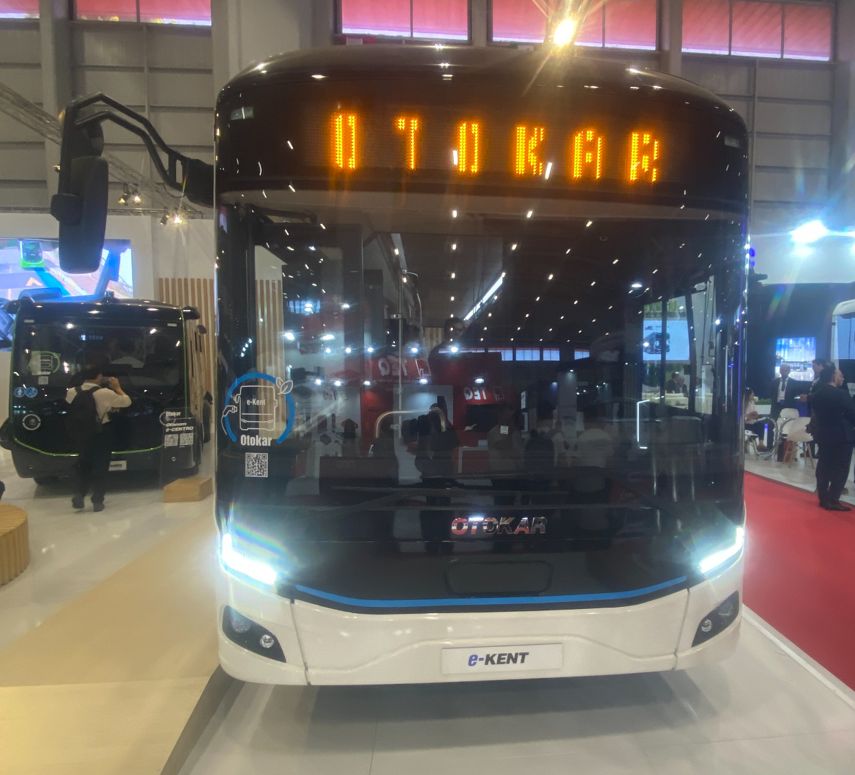 ظهور e-KENT الجديد لأول مرة في BUSWORLD TÜRKKIYE 2024