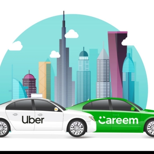 اوبر تستحوذ على كريم في الامارات