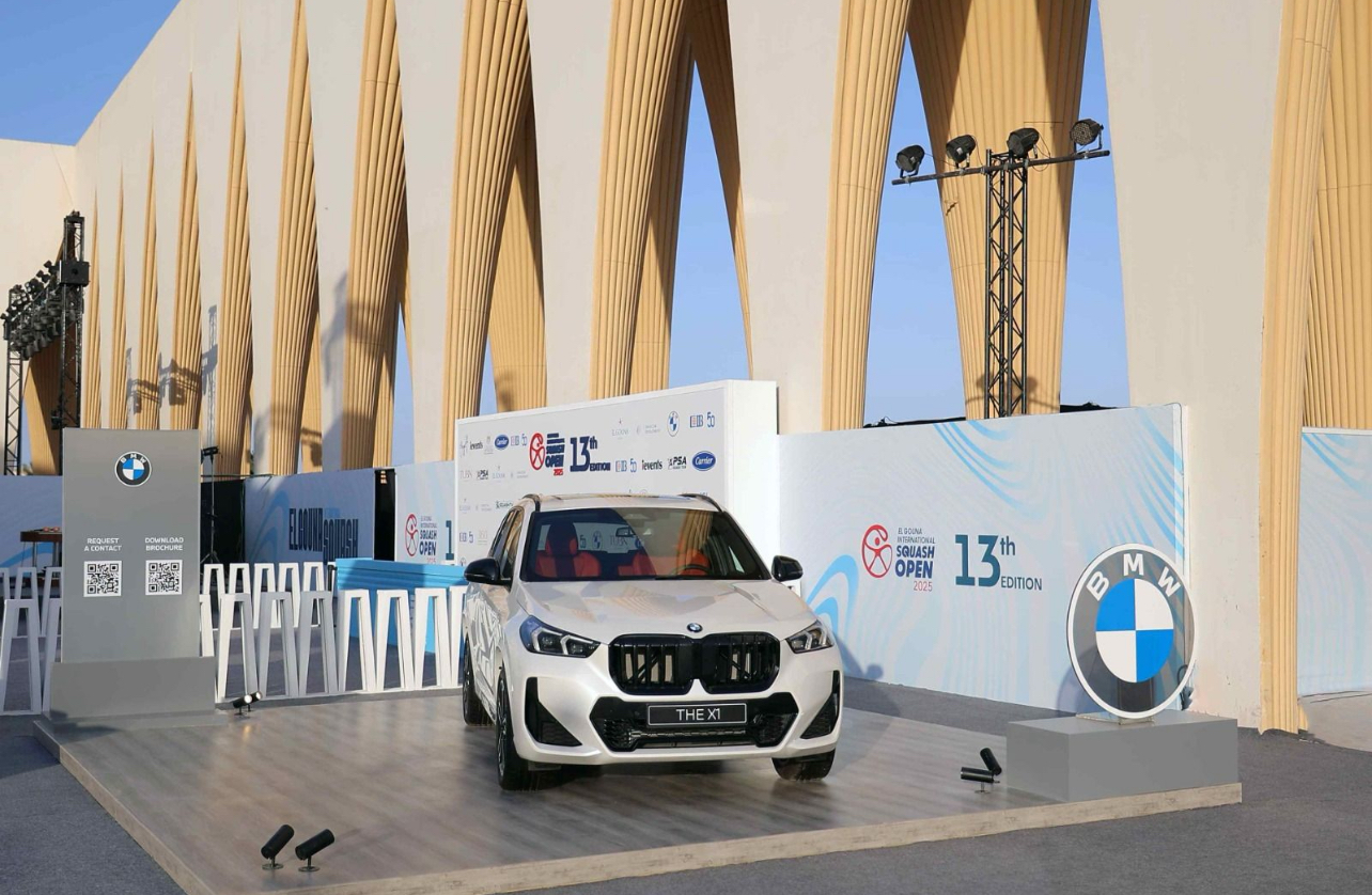 ‏BMW" الراعي الرسمي لبطولة الجونة الدولية المفتوحة للإسكواش ٢٠٢٥