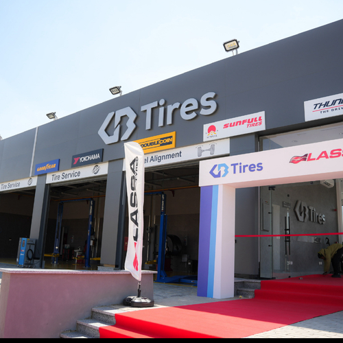 جي بي أوتو تطلق أول فروع "GB Tires" بالتعاون مع "لاسا" وبمجموعة من أبرز العلامات التجارية العالمية في الإطارات