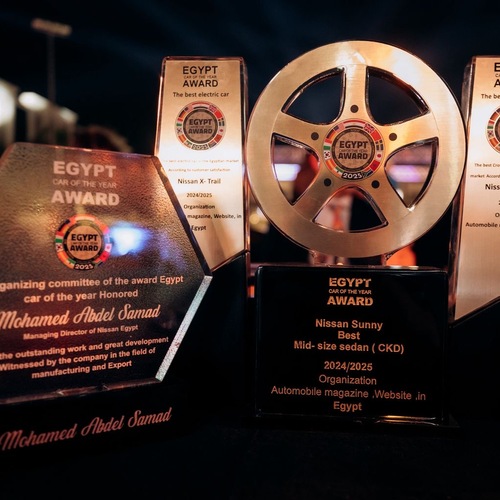 نيسان مصر تحصد ثلاث جوائز مرموقة في احتفالية "Egypt Car of the year Awards" لعام 2025