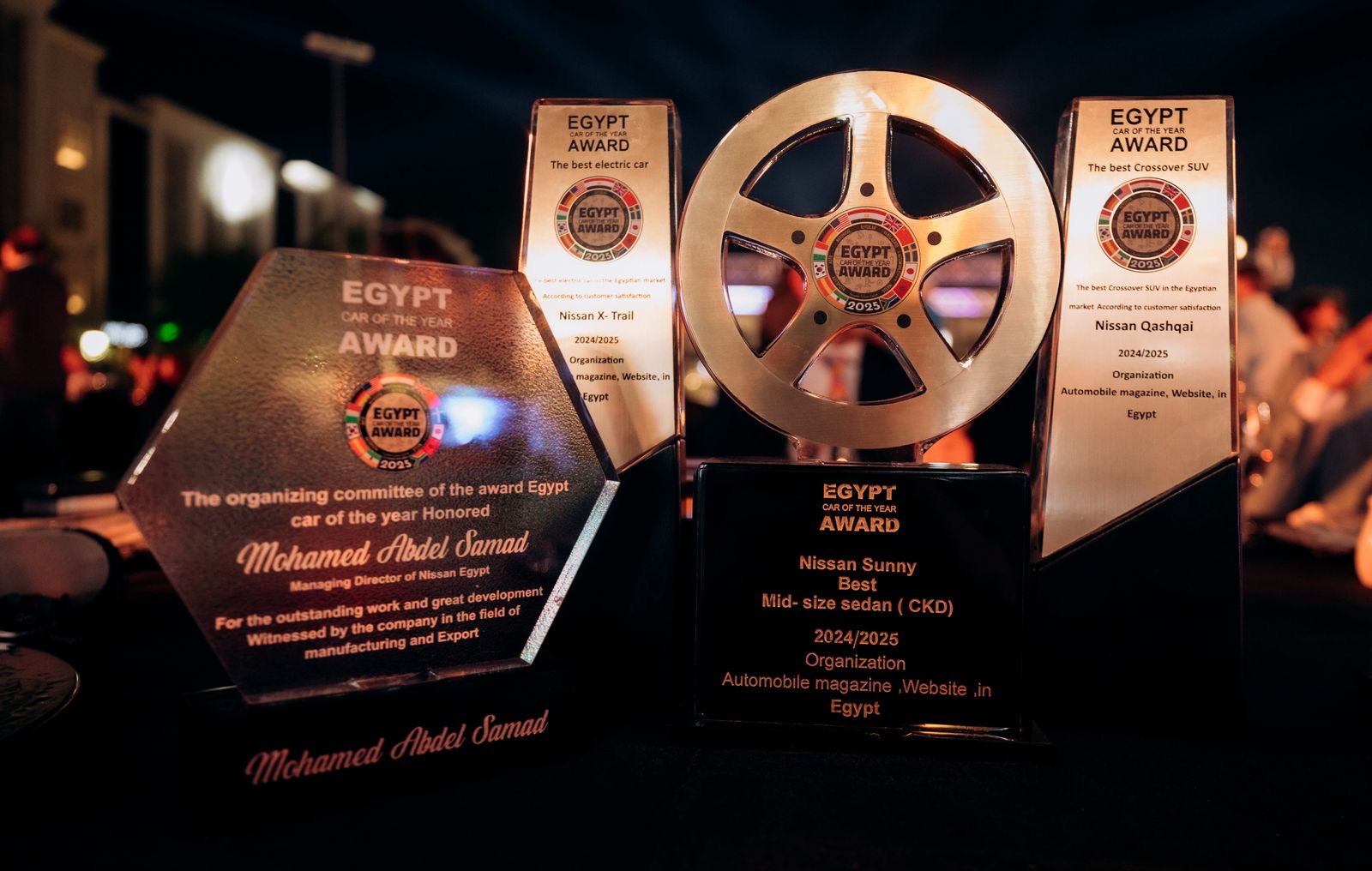 نيسان مصر تحصد ثلاث جوائز مرموقة في احتفالية "Egypt Car of the year Awards" لعام 2025